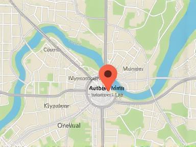 Map showing Autobahn Toll Solutions GmbH headquarters in Munich